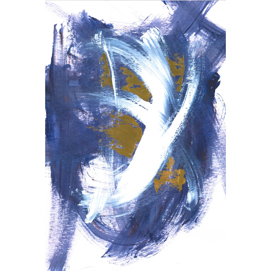 Accent Gold - Wrapped Canvas Painting