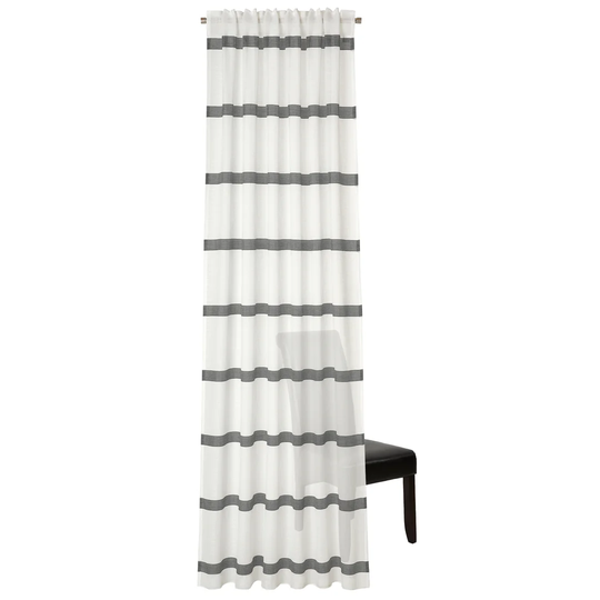 Fordwich Slot Top Semi Sheer Curtain