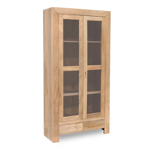Donoghue Solid Mango Display Cabinet