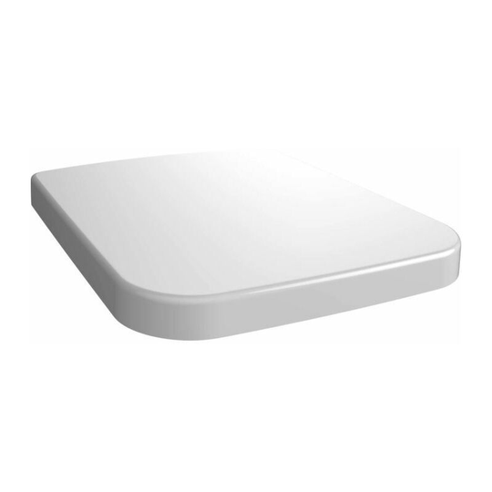 V&b Architectura Without Soft Close Toilet Seat - White Alpin - 9M606101 - White Alpin