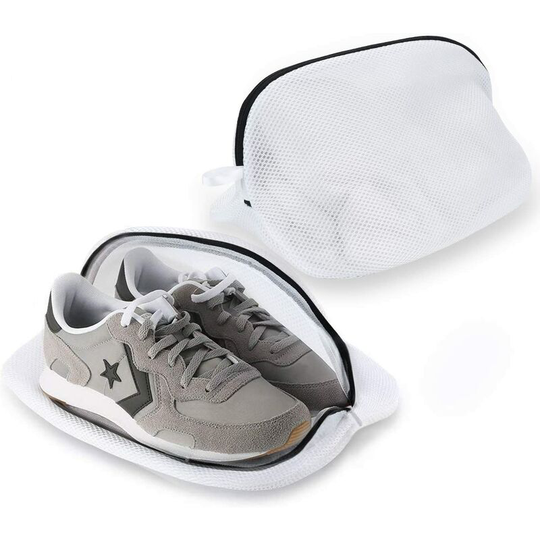 2 Pack Premium Quality Mesh Laundry Bags for Washing Machines with Durable Zipper and High Protection Laundry Bags.