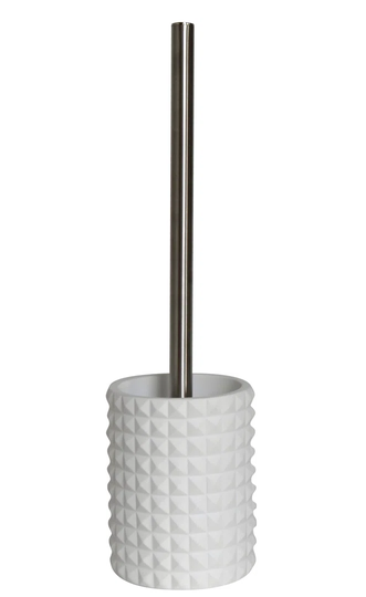 Mosaic Free Standing Toilet Brush and Holder