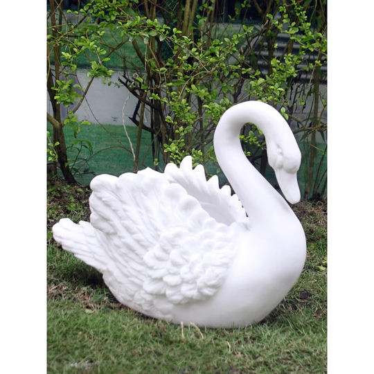 Beninga Swan Planter Wall Mounted