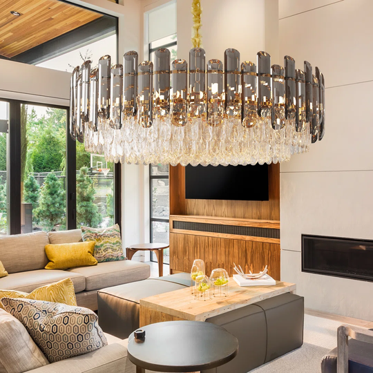 Borah 15-Light Crystal Chandelier