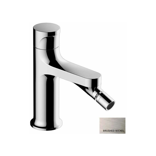 RAK - Portofino Bidet Mixer Tap - Brushed Nickel - Brushed Nickel