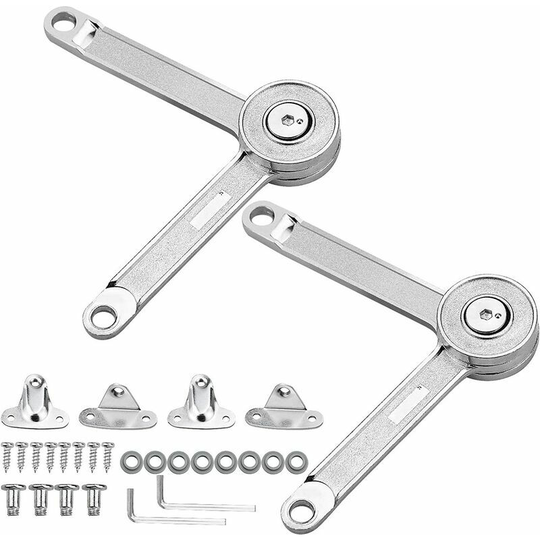 2pcs cabinet cabinet furniture door lift holder hinge hinge door cupboard furniture cupboard lid flap Stay adjustable shock absorber