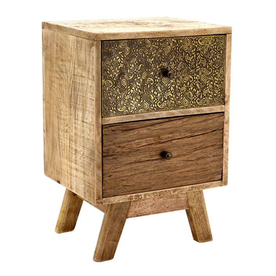 Muhsin Side Table with Storage