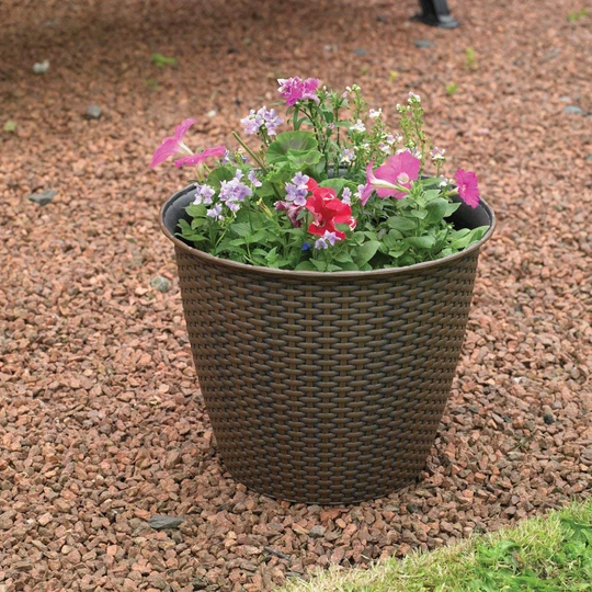 Darfur Rattan Plant Pot