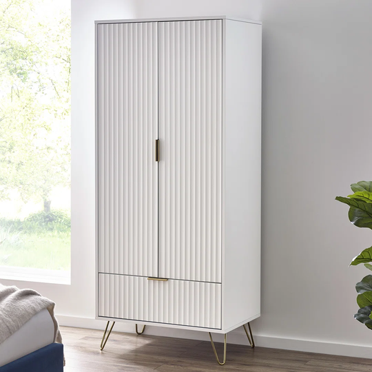 Brazzell 2 Door Wardrobe