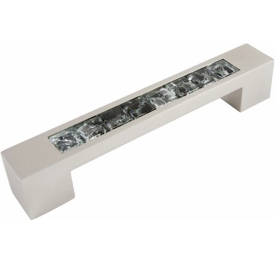 Pull Bar U0502 128/160 Mm Satin Nickel/Black