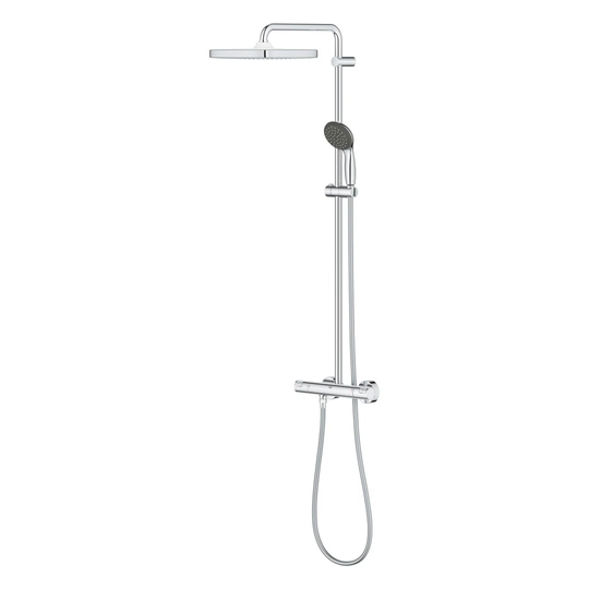Sauceda Thermostatic Shower with Dual Shower Head