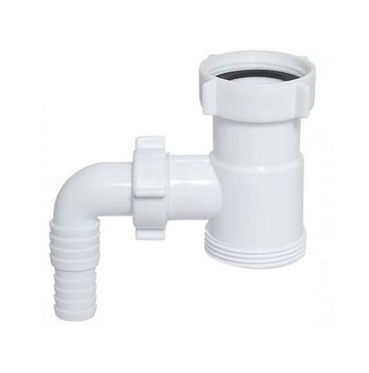 Drain Waste Trap Pipe Extension Connector 1 1/2' bsp with Dishwasher Input