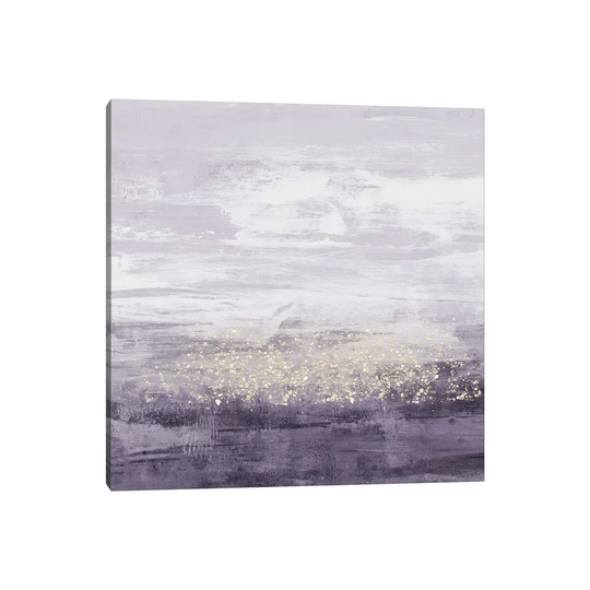 Amethyst Glitter II by Jennifer Goldberger - Painting Print on Canvas