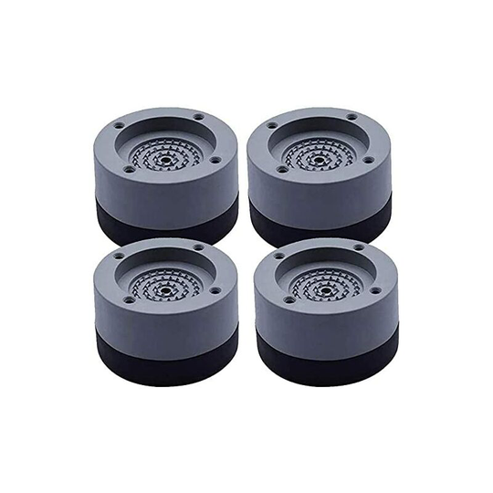 4 pieces Washing machine feet cushion, anti-vibration washer cushion, anti-slip rubber foot cushion for tumble dryer, dishwasher, reduce noise