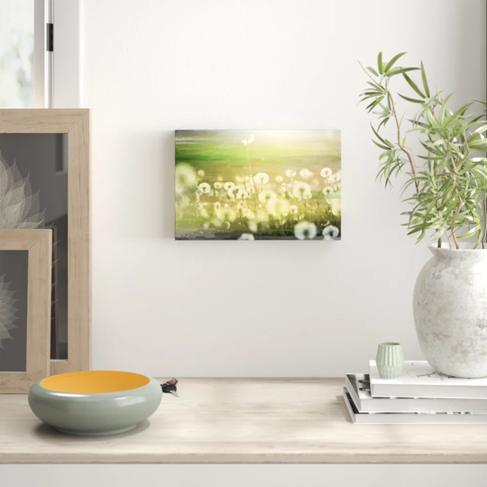 Field 2 by East Urban Home Graphic Art Wrapped on Canvas