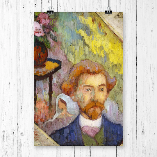 'Emile Bernard' by Claude Emile Schuffenecker Painting Print