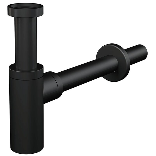 Sink siphon in matt black brass (A400BLACK) - Alca
