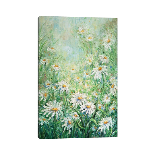 Summer Daisies by Vlada Koval - Painting on Canvas