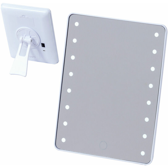 Vegas led Vanity Make Up Mirror - White