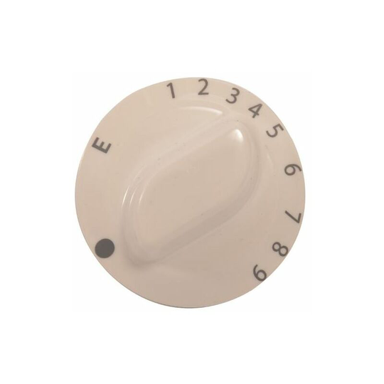Knob Oven White for Hotpoint/Cannon Cookers and Ovens