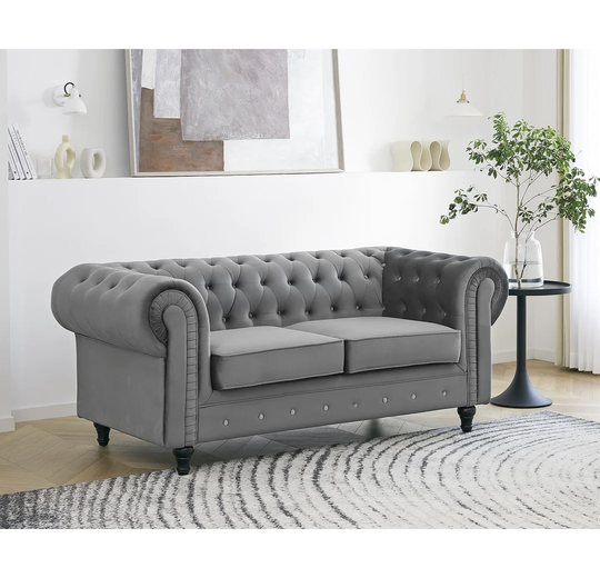 Dake 2 Seater Chesterfield Sofa
