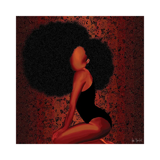 Celine by Faith with an E - Wrapped Canvas Painting