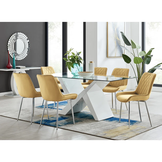 Volta 6 - Person Dining Set
