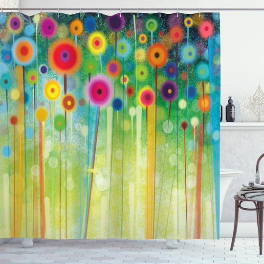 Beliziare Polyester Shower Curtain Set
