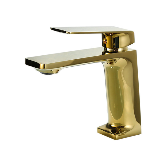Gold Basin Faucet Household Hotel Sanitary Ware Splash Proof Faucet