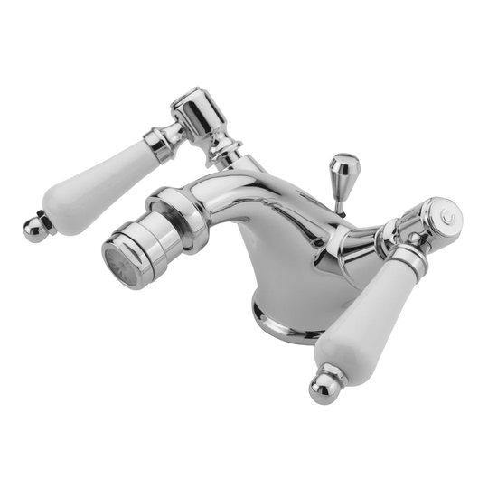 Double Handle Vertical Bidet Tap