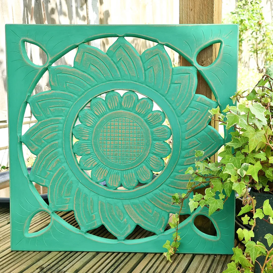 Spiral Flower Wall Décor
