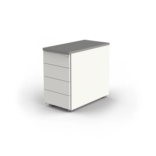 Flora 4 Drawer Filing Cabinet