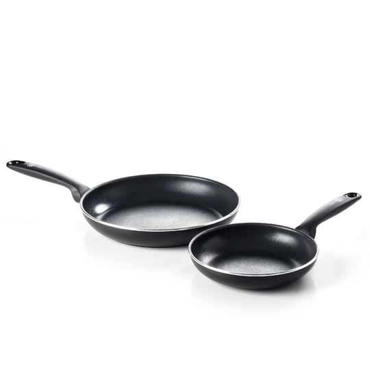 GreenPan Andorra Aluminium Non-Stick 24cm & 28cm Frying Pan Set