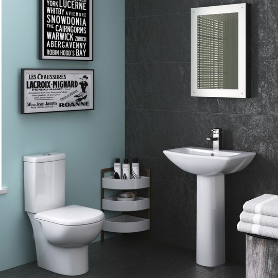 Knedlington Bathroom Suite - 1 Tap Hole - Nuie