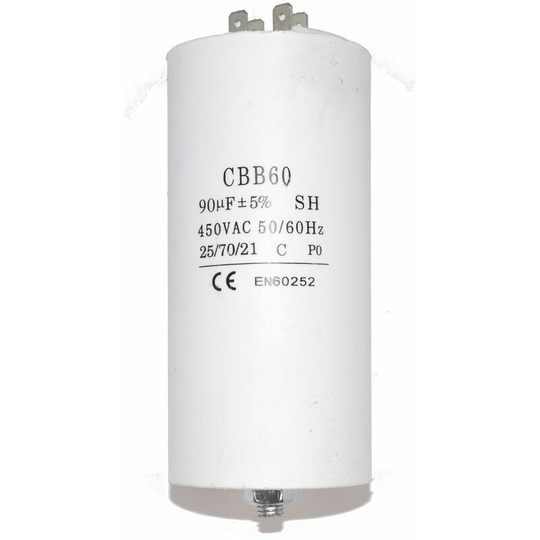 Universal 90 uf Microfarad Appliance Motor Start Run Capacitor