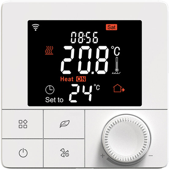 Superseller - Thermostat WIFI/485 Modbus 2.8 Inch lcd Display Intelligent Programmable Thermostat, Boiler 3A - Boiler 3A
