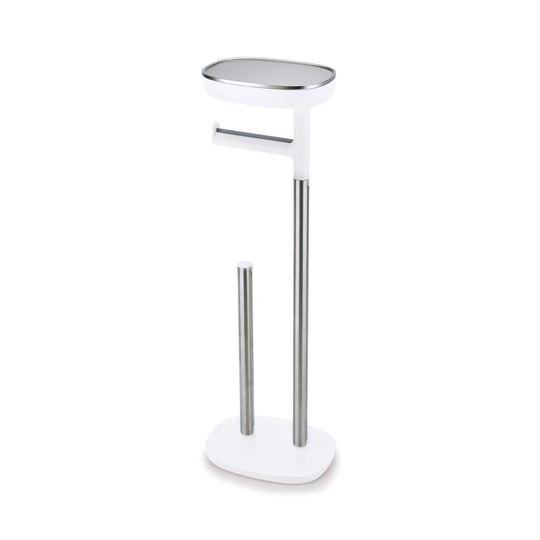 Woodbine Easy Store Freestanding Toilet Roll Holder