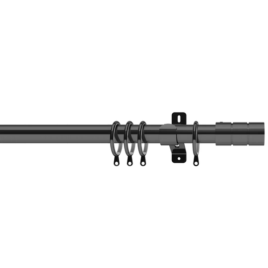Curtain Metal Pole and Hardware Set