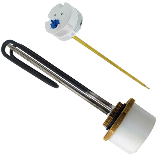 Cotherm - 1 3/4 3kW Immersion Heater 14 for Unvented Cylinders with tsr Thermostat