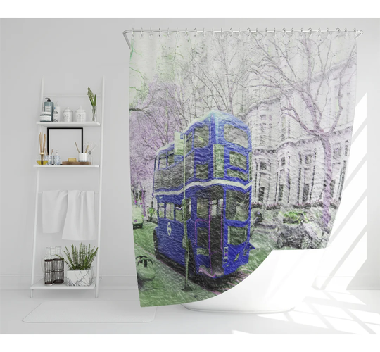 Dimitilde Polyester Shower Curtain Set
