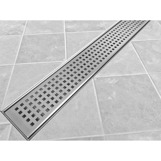Manya Linear Grid Waste Shower Drain