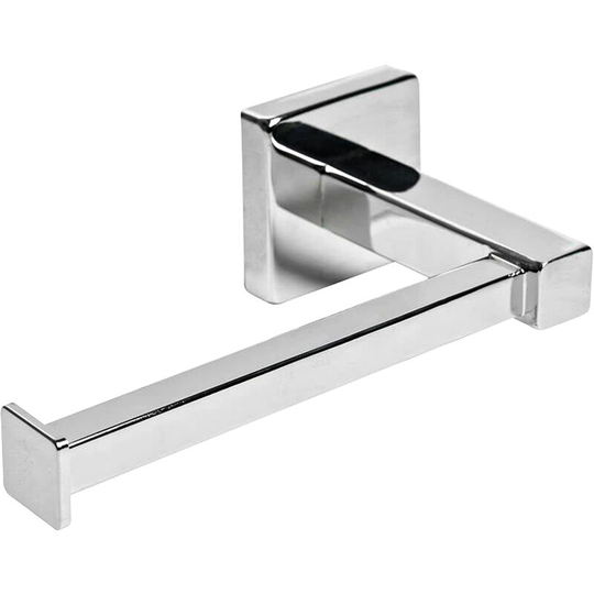 Toilet Paper Holder Bathroom Wall Mount Paper Towel Dispenser Toilet Tissue Roll Storage Hanger Polished Chrome Stainless Steel Silver