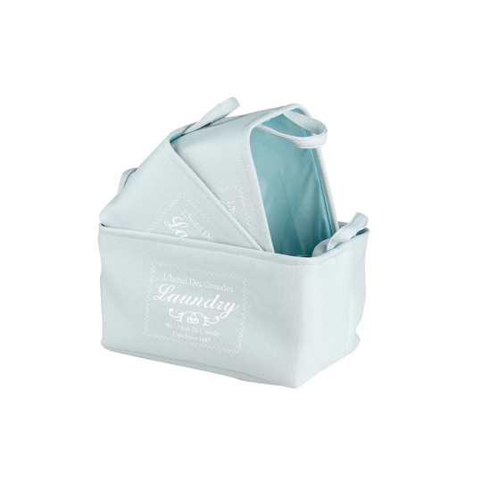 Fabric 3 Piece Basket Set