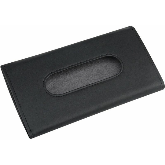 Car Sun Visor Tissue Box, Leather Car Sun Visor Accessories Tissue Paper Holder Clip, Leather Tissue Storage