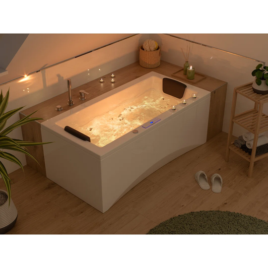 Unity Premium Bath Filler 150cm x 75cm Standard Whirlpool Bathtub