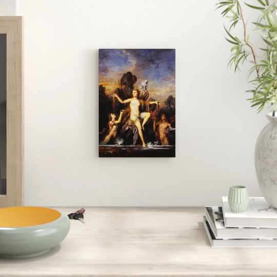 'Venus Rising from the Sea' by Gustave Moreau Graphic art