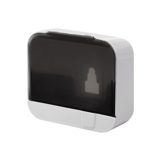 Soap Dish, Soap Box Holder, Soap Saver Case,soap Container with Drain Wall Mounted , for Shower Bathroom Kitchen,Keeps The Soap Dry,No Drilling,