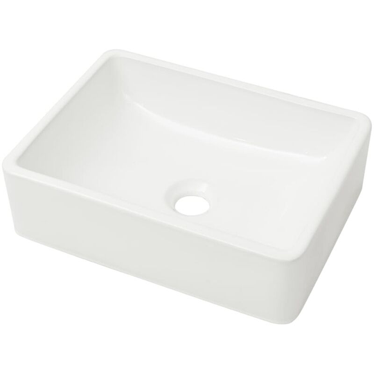Vidaxl - Basin Ceramic White 41x30x12 cm White
