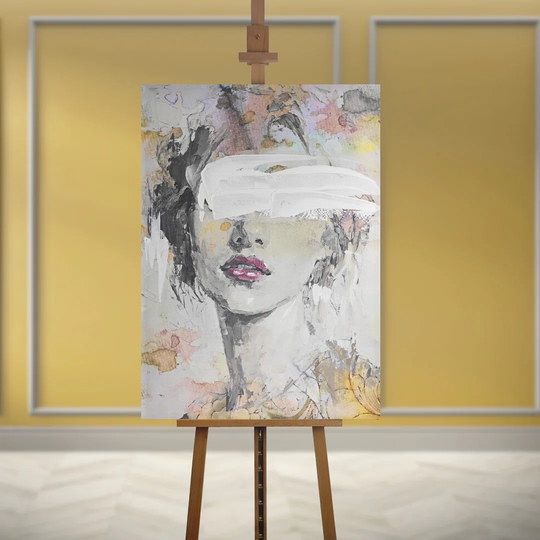 Emily - Unframed Painting on Canvas