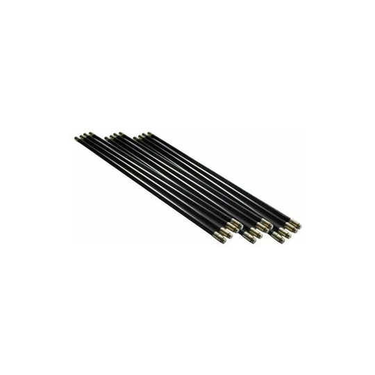 12 Piece Drain Rod Set With Worm Screw Cleaning Unblocking Sewage